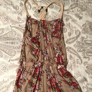 Mine Floral Ruffle Romper